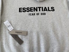 Essentials Pullover Hoodie Light Oatmeal Size Small New With Tags