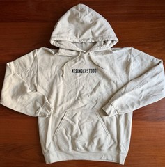 Goodie Two Sleeves Hoodie Graphic Misunderstood Beige Size Unisex Small ..