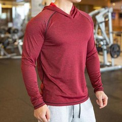 Men’s Hoodies Long Sleeve T-shirts Training Clothes Breathable Sports T – shirts