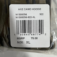 NEW W/ TAGS!! Nomad Bottomland Camo Utility Hoodie – Men’s Sweatshirt – Size XL