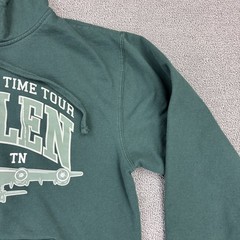 Morgan Wallen Hoodie Mens Medium One Night At A Time Tour Green Pullover Concert