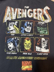 Marvel Comics Avengers Hoodie | LARGE / L | Thor Captain America Hulk Iron Man