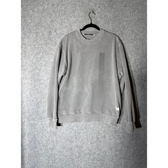 Stampd Men Gray Enjoy Life Graphic Crewneck Sweatshirt Size L Streetwear Minimal