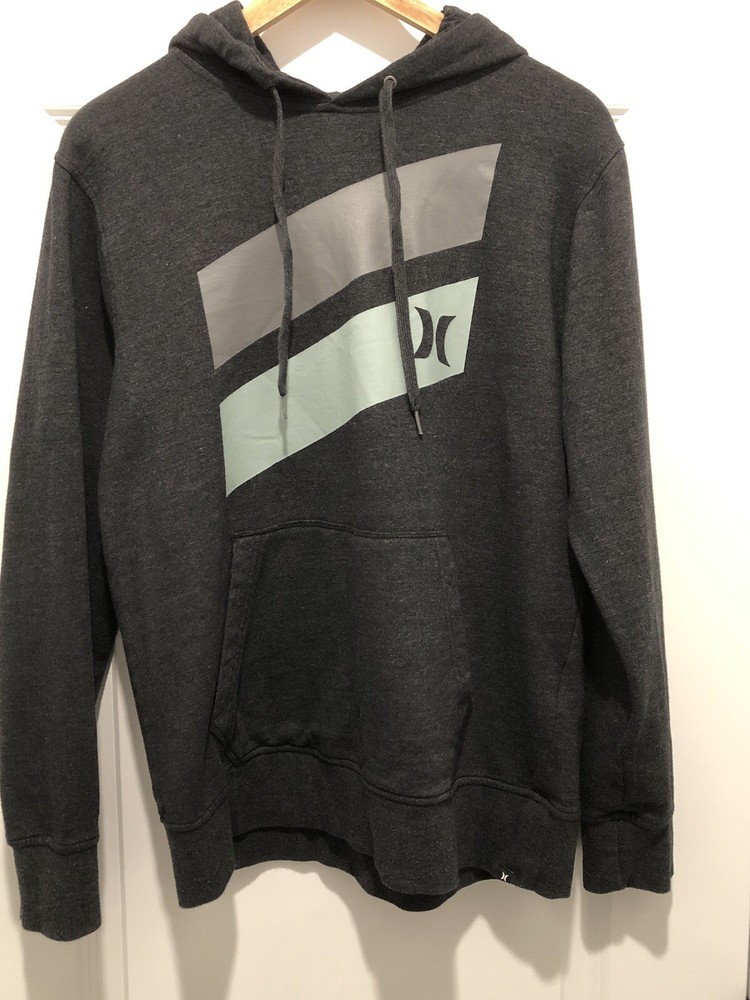 Hurley Men’s Regular Fit Ultra Soft Fleece Pullover Hoodie Comfortable Medium