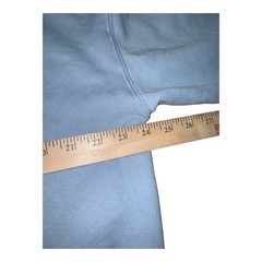Lot 2 Men’s Large Crewneck Sweatshirts Champion Tek Gear Fleece Gray Blue Gym