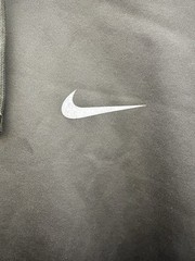 Nike Dri-Fit Dark Green 100% Polyester Pull Over Hoodie Sweatshirt Men’s L G16
