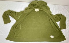 Denim Supply Ralph Lauren Flag Hoodie Mens Large Olive Green