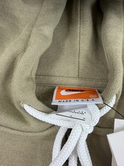 Nike Made In USA Full Zip Hoodie Mens Sz Med Khaki Brown DH5042-247 New $100