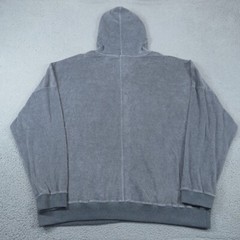 Daniel Patrick Hoodie Men XL Grey French Terry Microfiber Oversized Sweater Hood