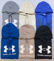 Men’s Big & Tall Under Armour Loose UA Rival Fleece Big Logo Pullover Hoodie