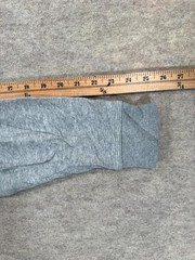 Nike Hoodie Mens Small Gray Fleece Lined Swoosh Logo Kangaroo Pockets Full Zip