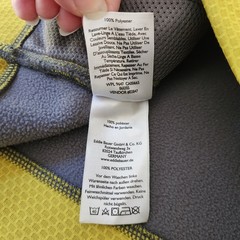 Eddie Bauer Motion FreeHeat Mens XL Full Zip Hoodie Chartreuse Yellow Fleece