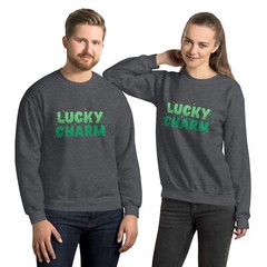Lucky Charm St. Patrick’s Day Unisex Sweatshirt S,M,L,XL,2X,3X,4X