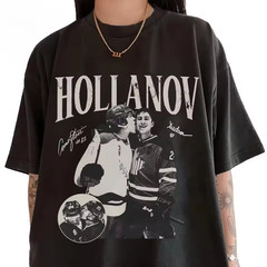 Hollanov Graphic Tee | Heated Rivalry Bookish Shirt | Ilya and Shane Hockey Gift