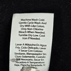 Mens George Black Pullover Hoodie Drawstring Cotton Polyester Blend Size L