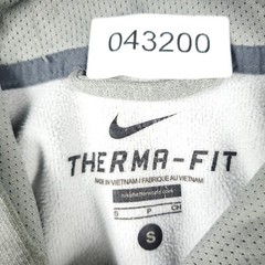 Nike Sweater Mens Small Gray Swoosh Casual Pullover Hoodie Sweatshirt *