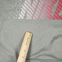 Nike Sweater Mens Small Gray Swoosh Casual Pullover Hoodie Sweatshirt *