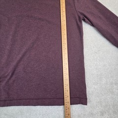 Public Rec Mens Pima Cotton Blend Pullover Hoodie Plum Size M Athleisure Soft