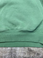 adidas Mens M Trefoil Essentials Hoodie Sweatshirt Green Fleece Embroidered Logo
