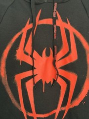 Our Universe Marvel Spider-Man Miles Morales Spiderverse Venom Hoodie NEW Size M