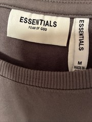 Fear Of God Essentials Crew Neck Sweatshirt Men’s Size Medium FOG