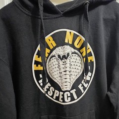 VSTR Modern Nomad’s Fear None Respect Few Snake Cobra Hoodie Sweatshirt Large