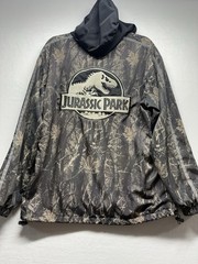 Jurassic Park 100% Polyester Hoodie Jacket Size Small