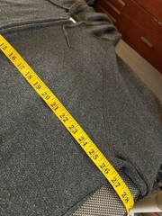 Modern Ambition Men’s Full Zip Hoodie Sweater, Dark Gray, Size XXL