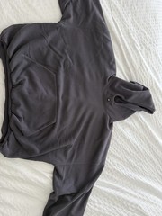 Yeezy Gap Men’s Hoodie Dark Grey Boxy size large