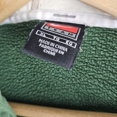 Vintage Nike Team Michigan State Spartans Center Swoosh Raised Letter Hoodie XL