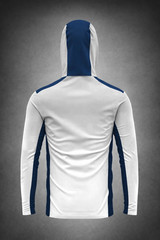 Men Long Sleeve Fishing Hoodie Mask Anti-UV Sun Protection Clothes Fish Shirt