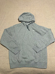 Nike Men’s Gray Pullover Hoodie w/ Pockets Size M Regular CJ1611-063