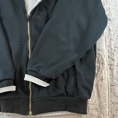 Pro Club Men’s Reversible Fleece and Thermal Hoodie Medium