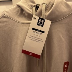 Member’s Mark Men’s Kangaroo Pocket Drawstring Luxe Hoodie Flax XL