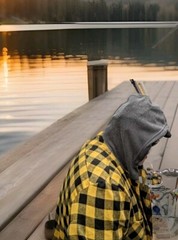 Hoodie Long Sleeve Shirt Flannel Look S-M-L-XL-2XL-3XL Free Shipping 3-5 Days