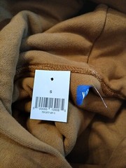 Yeezy YZY Gap Engineered by Balenciaga Double Layered Hoodie Brown Size S