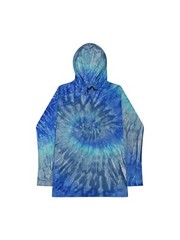 Tie Dye Multi-Color Long Sleeve Hoodie Adult S M L XL 2XL 3XL 100% Cotton