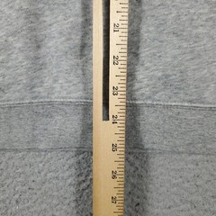 Nike Sweater Mens Medium Gray Swoosh Pullover Hoodie Sweatshirt *