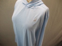 SPYDER PROW Size L Mens Blue Breathable Lightweight Running Athletic Hoodie 576