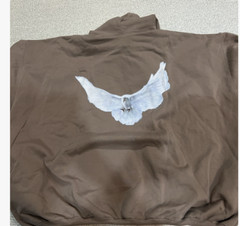 Yeezy Gap Engineered By Balenciaga Dove Shrunken Hoodie Beige 469177-01