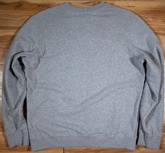 Sunspel England Heather Gray 100% Cotton Classic Loopback Crew Neck Sweatshirt L