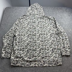 Burlebo Fleece Hoodie Mens 2XL Deer Camo Fishing Hunting Hiking Outdoor