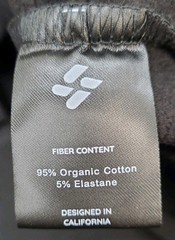 New Allwear Organic Half-Zip Hoodie Men’s US Size 4