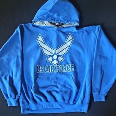 US Air Force Blue Hoodie Men’s Size Large