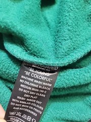 All Rugged Spitalfields Mens Green Premium Cotton 1987 Fleece Hoodie Sz M New