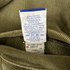 Vintage Champion Sweatshirt Indiana University Olive Green XL Alumni Collegiate