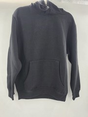 Men’s Stylish & Comfortable Hoodie- 100 % Cotton- 2 Ply Self Fabric hood (Black)