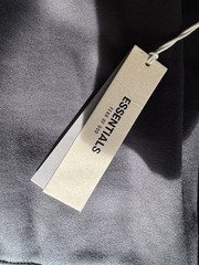 Fear of God Essentials FOG Stretch Limo Black Crew Neck Sweatshirt Size L