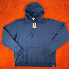 PETER MILLAR Mens XL Lava Wash Hoodie Pullover Navy Blue Soft Cotton NEW