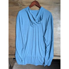 NWT Marsh Wear Hooded Pocket T-Shirt Mens XL Buxton HD Niagara Mist Heather